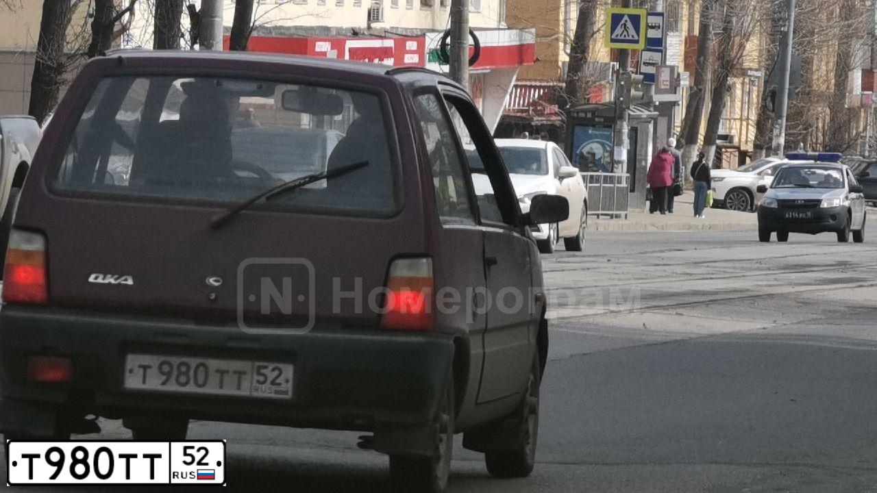 Фото автомобиля SKODA OCTAVIA, 2014 — госномер Т980ТТ52. Цвет: Белый