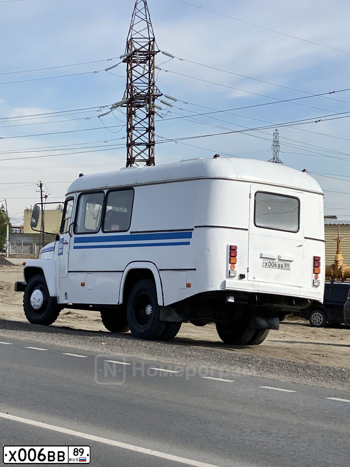 Фото автомобиля KAVZ 3976, 2006 — госномер Х006ВВ89. Цвет: Белый