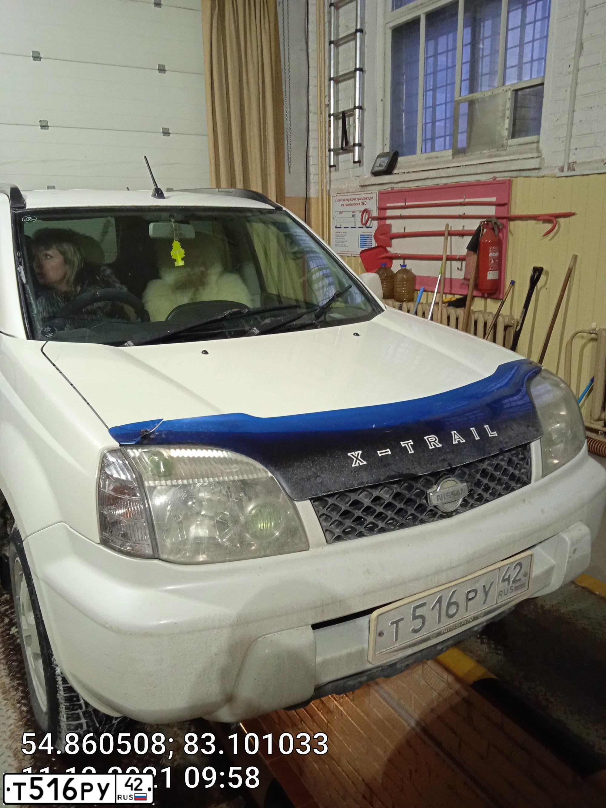 Фото автомобиля NISSAN X-TRAIL, 2002 — госномер М514ЕЕ154