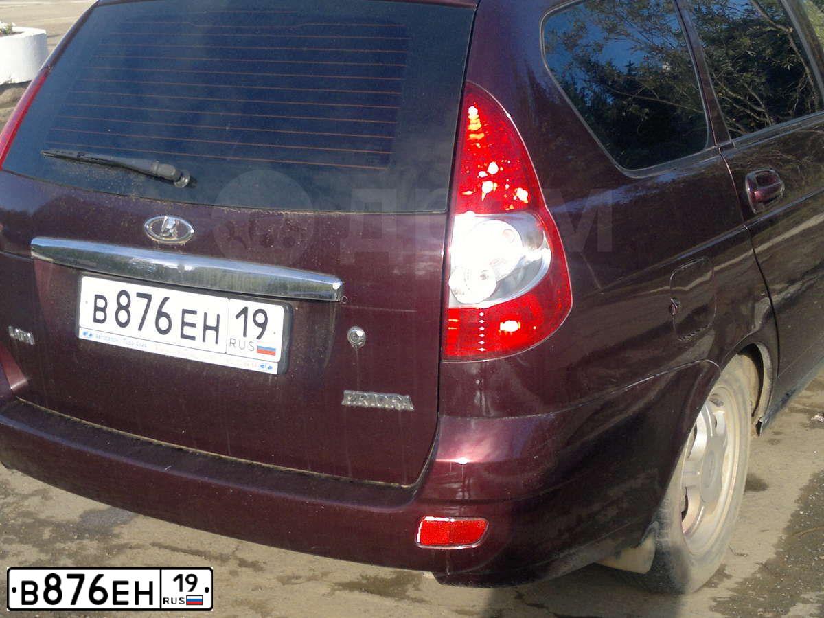 Фото автомобиля LADA 2171 PRIORA, 2010 — госномер А683РК124. Цвет: ТЕМНО-ВИШНЕВЫЙ