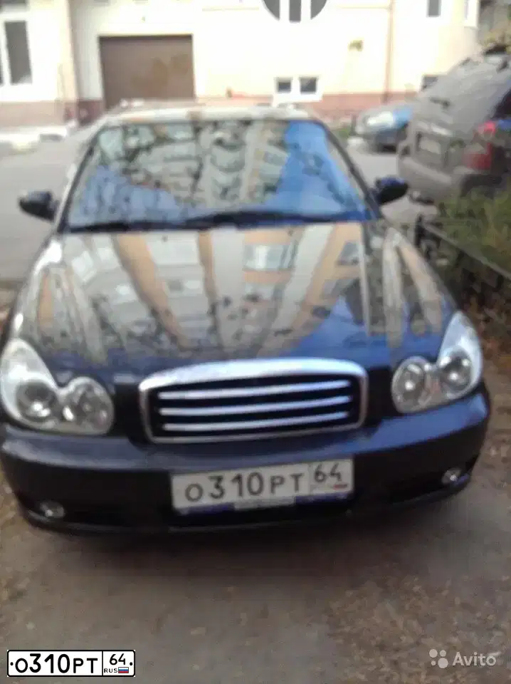 Фото автомобиля TAGAZ SONATA, 2008 — госномер О310РТ64. Цвет: ЧЕРНЫЙ