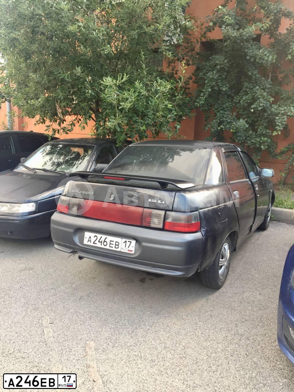 Фото автомобиля LADA 2110 LADA, 2003 — госномер Н381ОН154. Цвет: ЧЕРНЫЙ