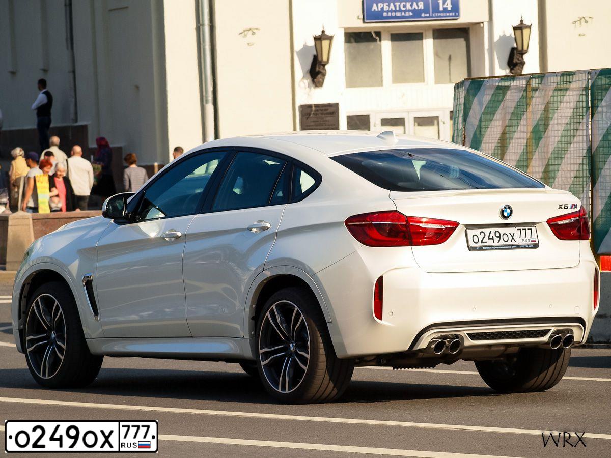 Фото автомобиля BMW X6M, 2015 — госномер А188ЕА04. Цвет: Белый
