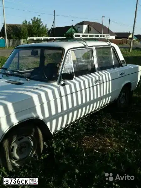 Фото автомобиля LADA 2106, 1997 — госномер В736СК102. Цвет: БЕЛЫЙ