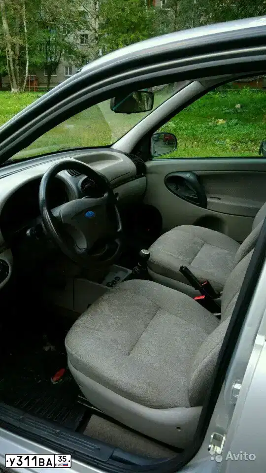 Фото автомобиля LADA 1118 KALINA, 2008 — госномер У311ВА35. Цвет: Серебристый