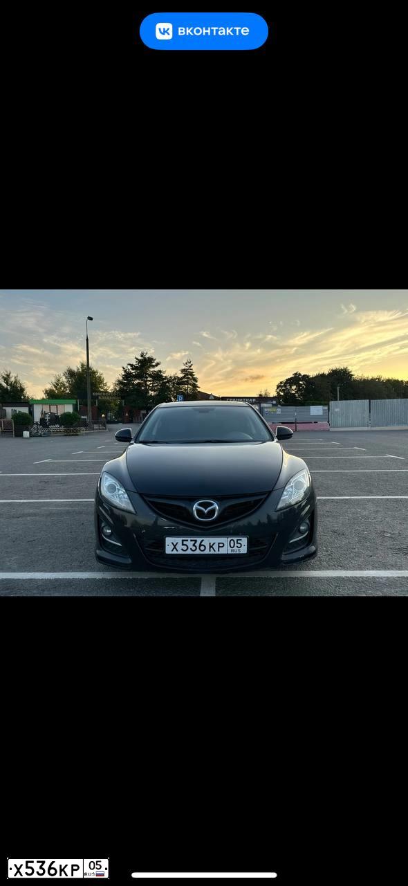 Фото автомобиля MAZDA 6, 2012 — госномер Р405ЕХ550. Цвет: ЧЕРНЫЙ