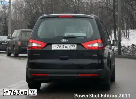 Фото автомобиля FORD GALAXY, 2010 — госномер Х283ОК790. Цвет: ЧЕРНЫЙ