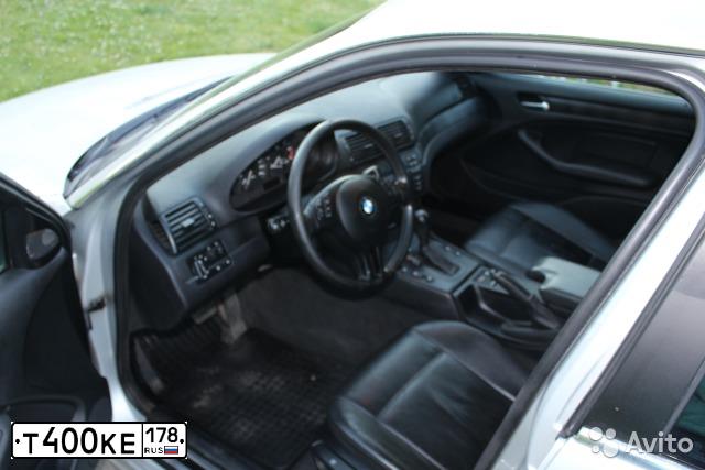 Фото автомобиля BMW SERIE 3, 2002 — госномер Р195НТ05. Цвет: Серебристый
