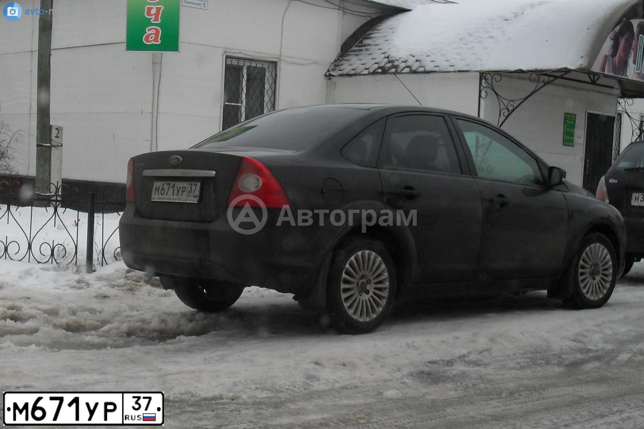 Фото автомобиля FORD FOCUS, 2008 — госномер М996НК136. Цвет: ЧЕРНЫЙ