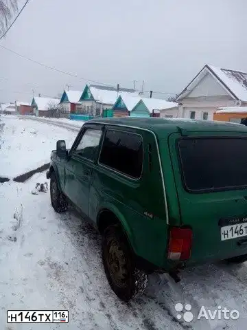Фото автомобиля LADA 2121 NIVA, 1980 — госномер Н146ТХ116. Цвет: ЗЕЛЕНЫЙ МЕТАЛЛИК