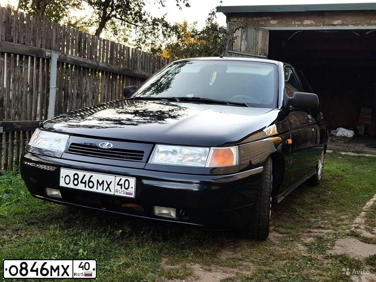 Фото автомобиля LADA 2112 LADA, 2007 — госномер О846МХ40. Цвет: ГРАФИТОВЫЙ МЕТАЛЛИК