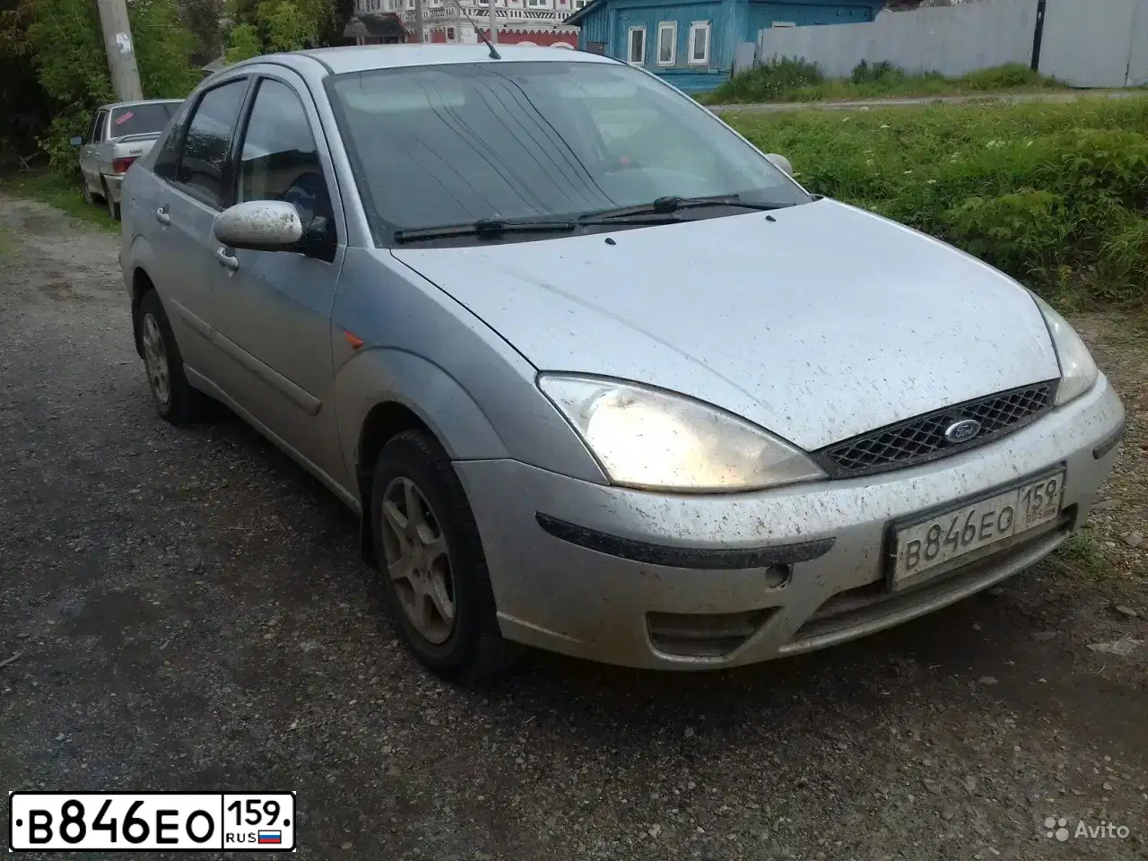 Фото автомобиля FORD FOCUS, 2004 — госномер В846ЕО159. Цвет: СЕРЕБРИСТЫЙ