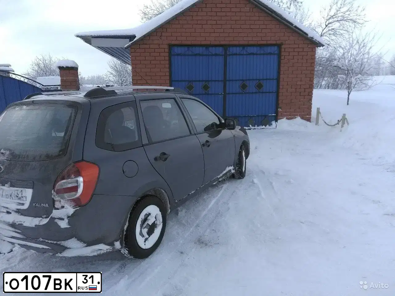 Фото автомобиля LADA 2194 KALINA, 2015 — госномер О107ВК31. Цвет: СЕРЕБРИСТО - ТЕМНО - СЕРЫЙ
