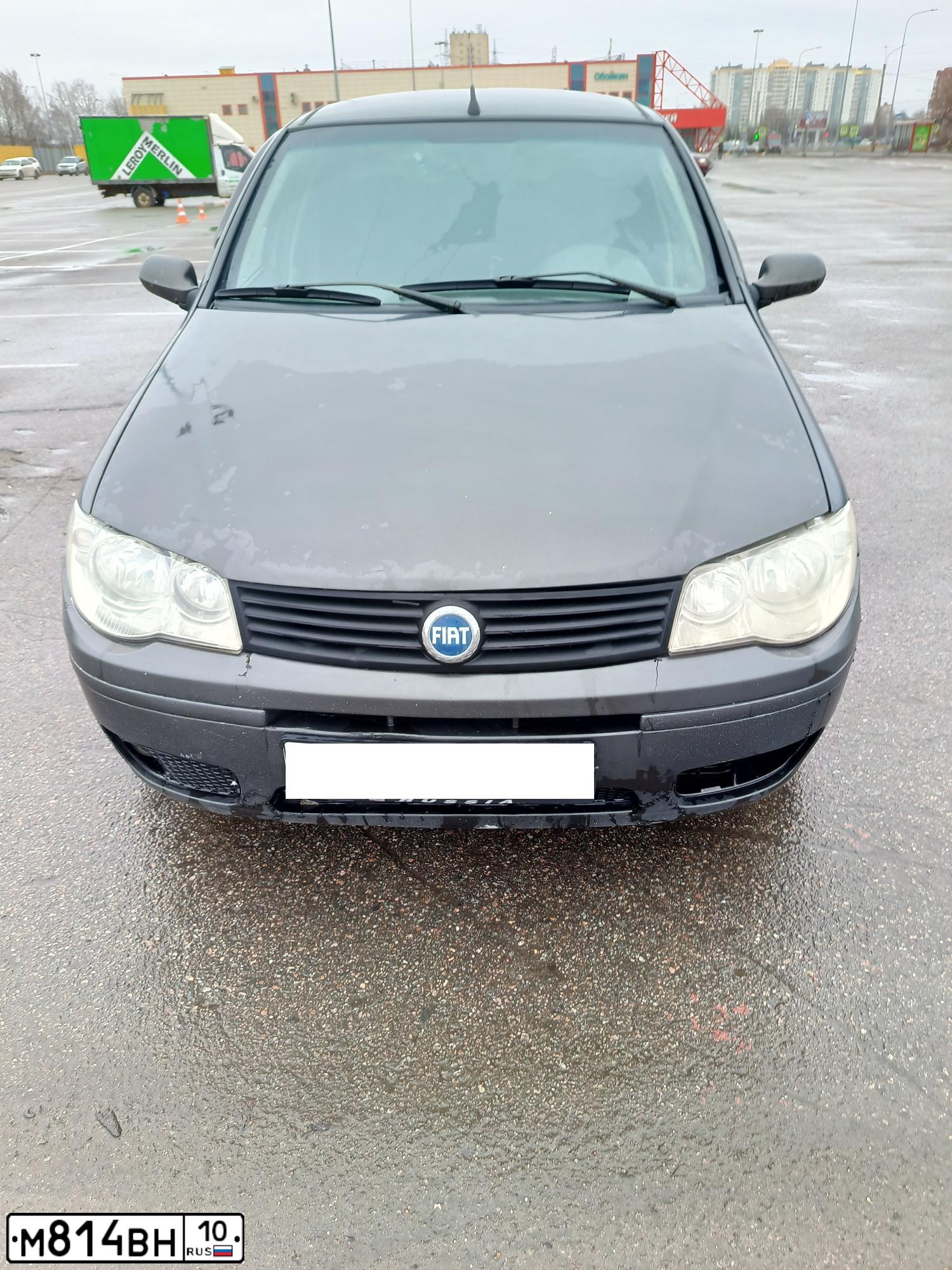 Фото автомобиля FIAT ALBEA, 2007 — госномер С205ОС198. Цвет: серый андерграунд
