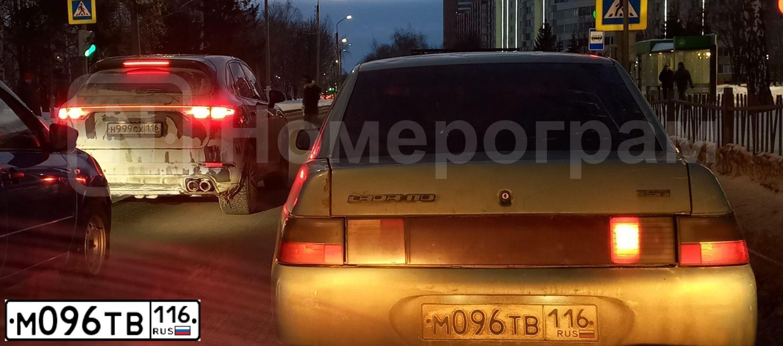 Фото автомобиля LADA 2110, 2002 — госномер М096ТВ116. Цвет: -