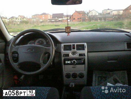 Фото автомобиля LADA 2170 PRIORA, 2009 — госномер А058РТ93. Цвет: СИНЕ-ЧЕРНЫЙ