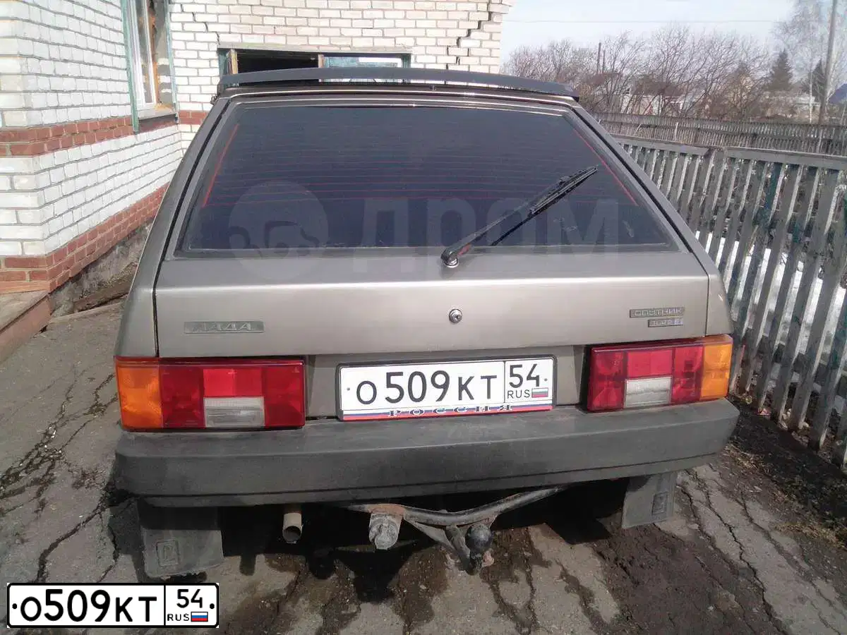 Фото автомобиля LADA 2109, 2001 — госномер А917АУ155. Цвет: СЕРЕБРИСТО-СЕРО-ЗЕЛЕНЫЙ