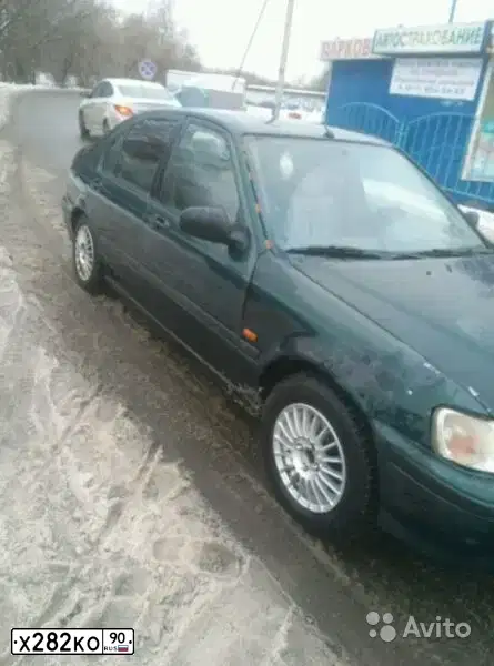 Фото автомобиля HONDA CIVIC, 1997 — госномер К446ТР39. Цвет: ЗЕЛЕНЫЙ