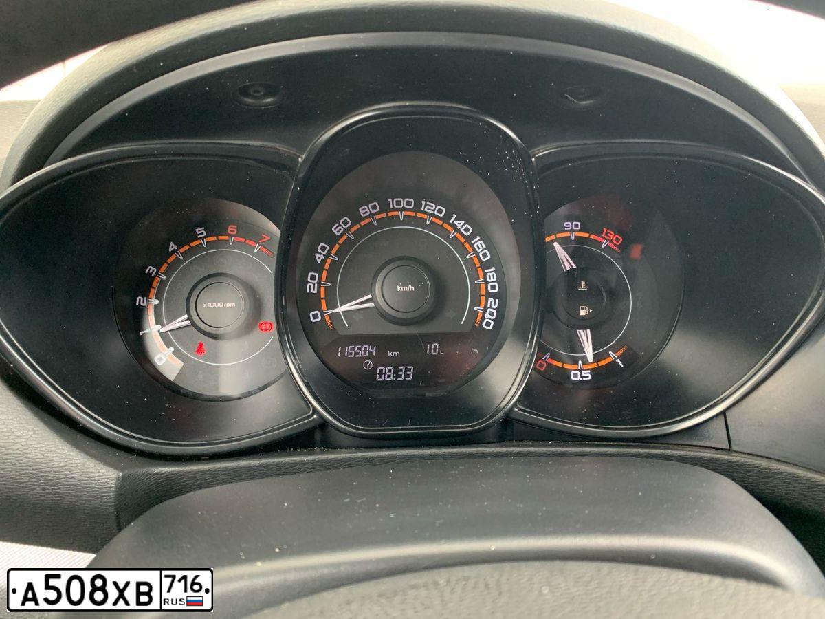 Фото автомобиля LADA VESTA, 2018 — госномер А508ХВ716. Цвет: Коричневый