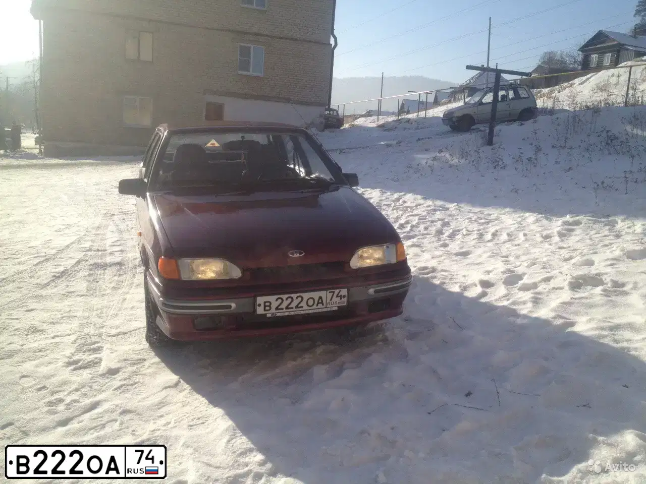 Фото автомобиля LADA 2115 SAMARA, 2005 — госномер А051ВУ774. Цвет: Темно Малиновый