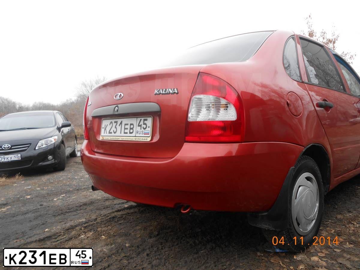 Фото автомобиля LADA 1118 KALINA, 2007 — госномер К231ЕВ45. Цвет: СЕРЕБРИСТО-КРАСНЫЙ