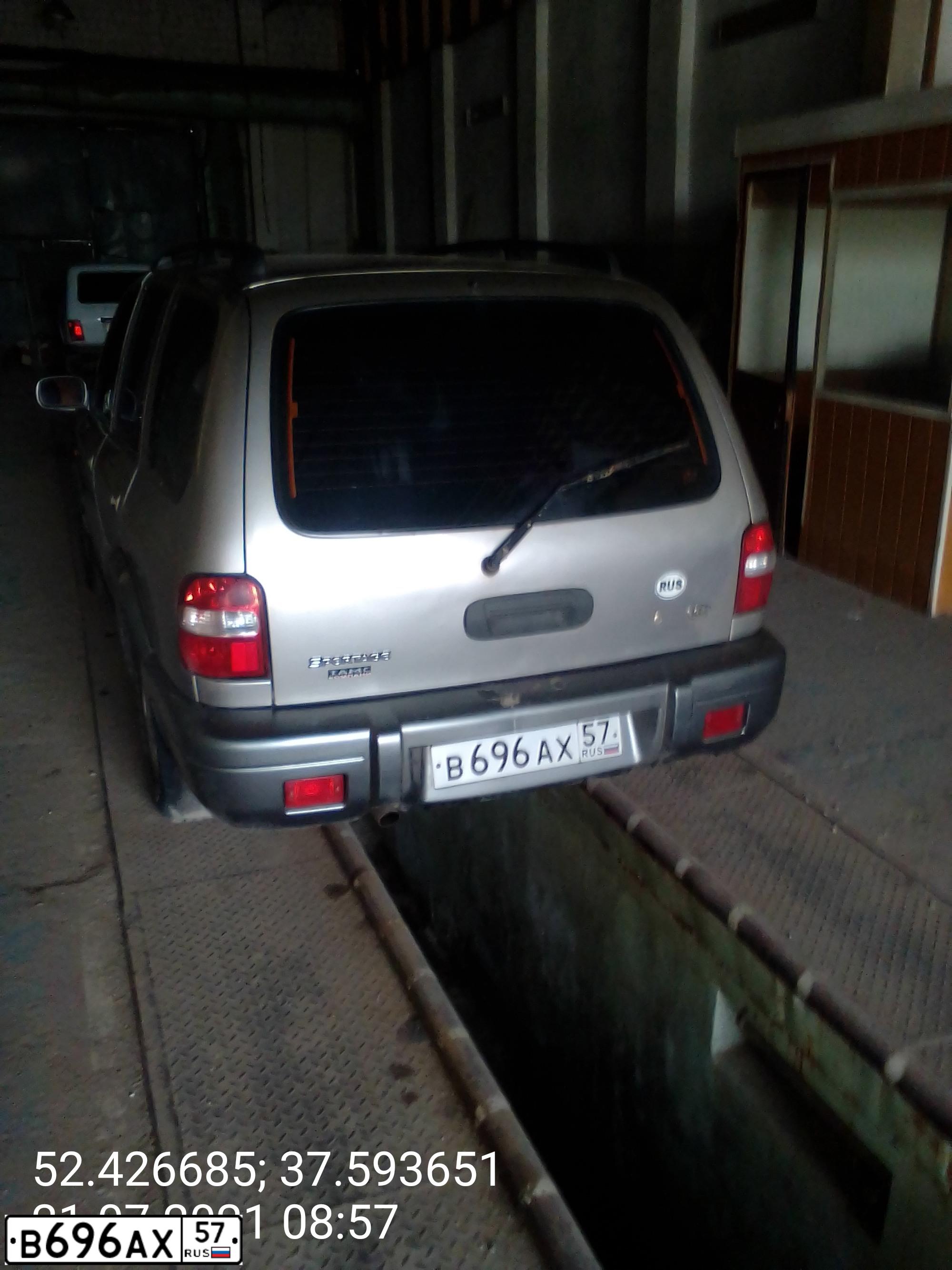 Фото автомобиля KIA SPORTAGE, 2005 — госномер В696АХ57. Цвет: СЕРЕБРИСТЫЙ
