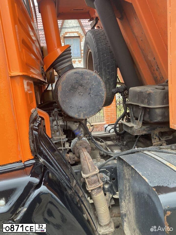 Фото автомобиля KAMAZ 65115 /6X4/, 2004 — госномер Р605МВ150. Цвет: Оранжевый