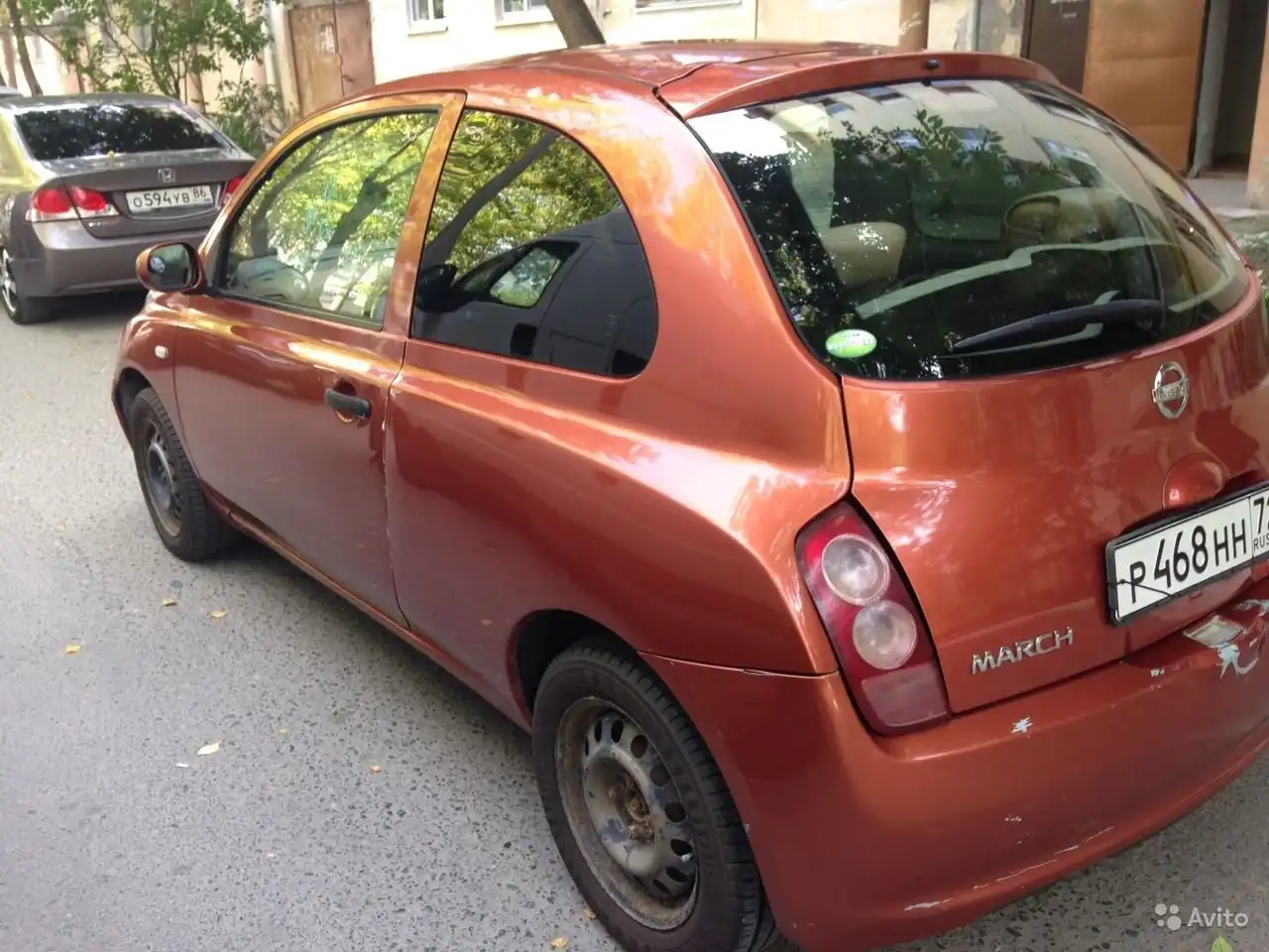 Фото автомобиля HONDA CIVIC, 2010 — госномер С508ХТ72. Цвет: СЕРО-КОРИЧНЕВЫЙ
