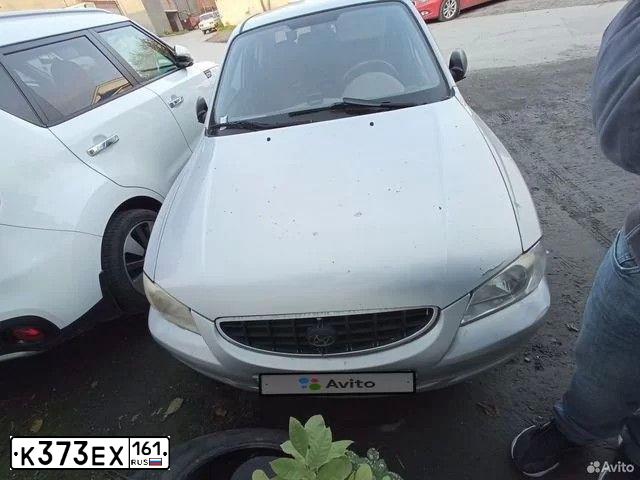 Фото автомобиля TAGAZ ACCENT, 2009 — госномер С286ВХ193. Цвет: синий