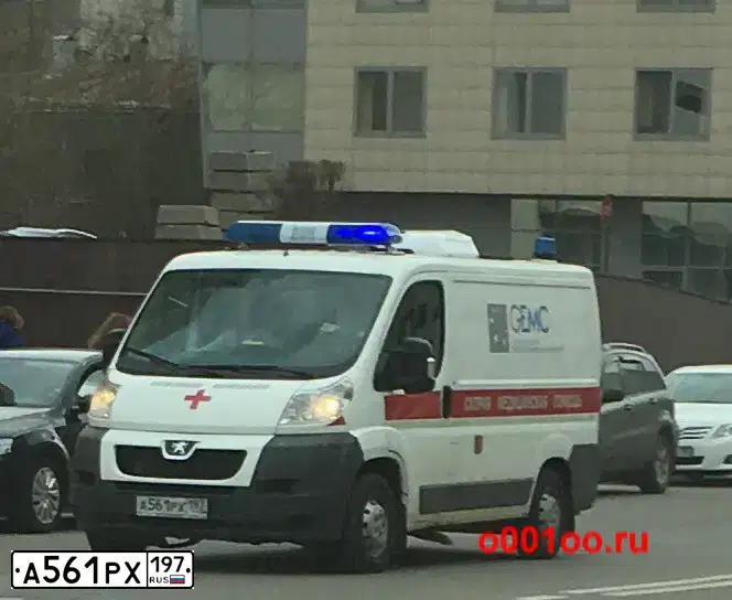Фото автомобиля PEUGEOT BOXER, 2011 — госномер А561РХ197. Цвет: Схема А1 по ГОСТ Р50574-02
