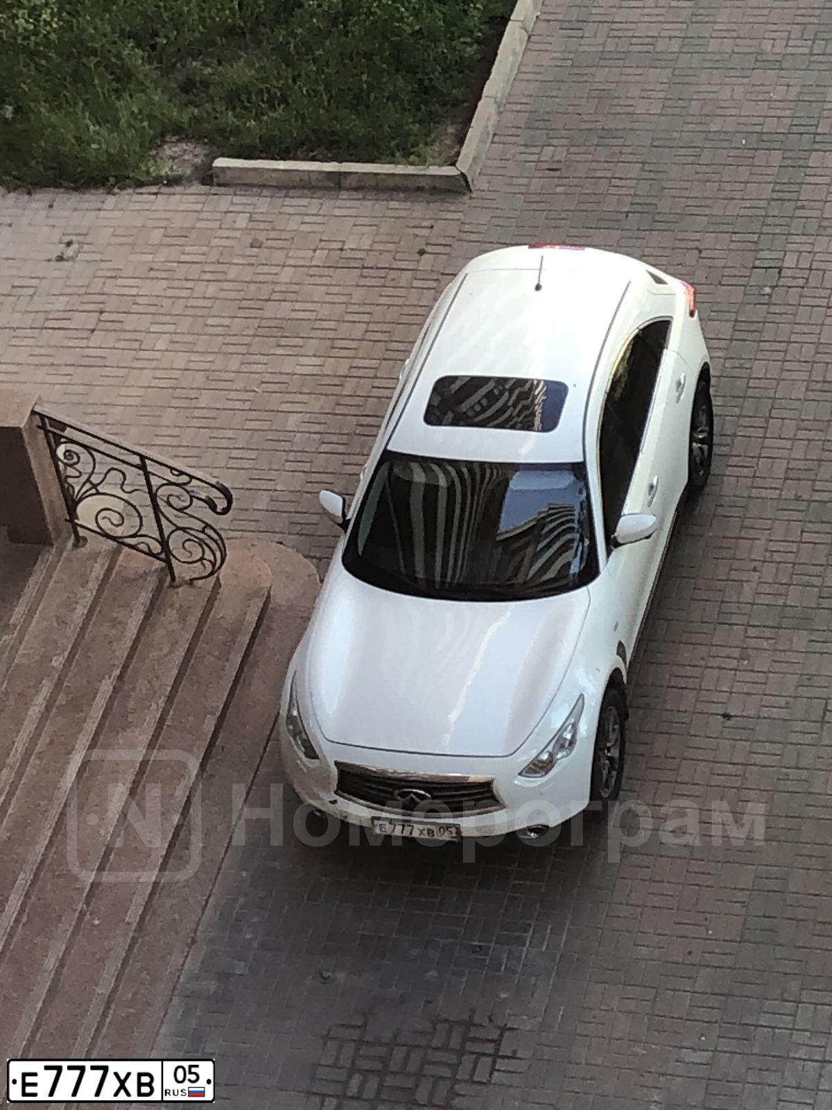 Фото автомобиля HONDA ACCORD, 2008 — госномер В880ЕМ138. Цвет: Белый