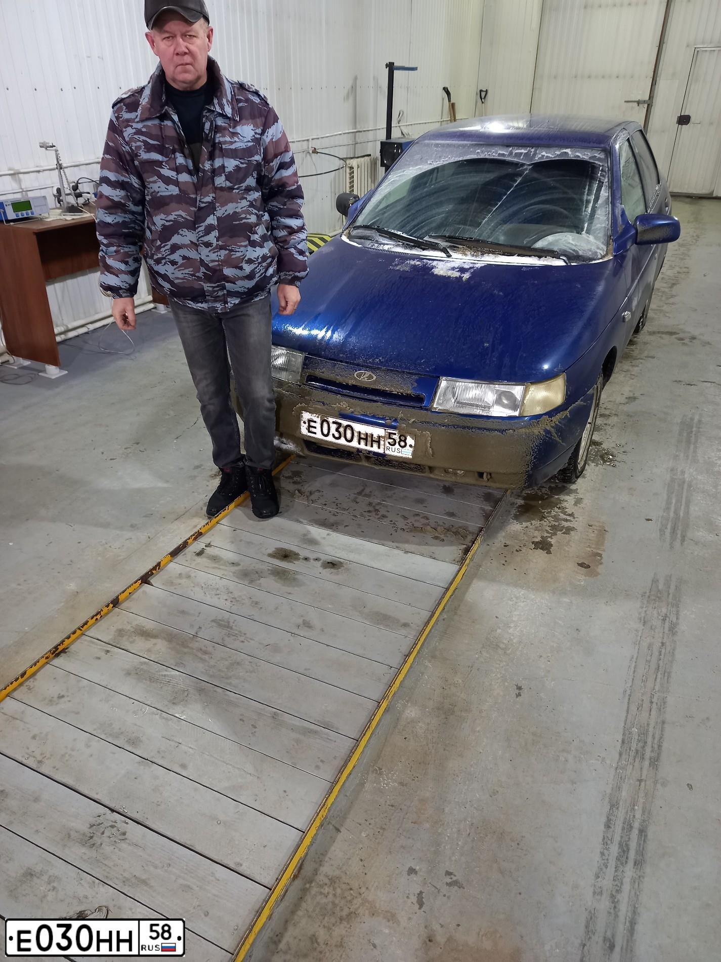 Фото автомобиля LADA 2110, 2003 — госномер Е030НН58