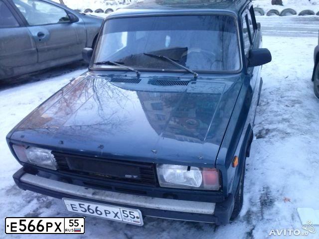 Фото автомобиля LADA 2105, 1995 — госномер Е566РХ55. Цвет: ЗЕЛЕНЫЙ