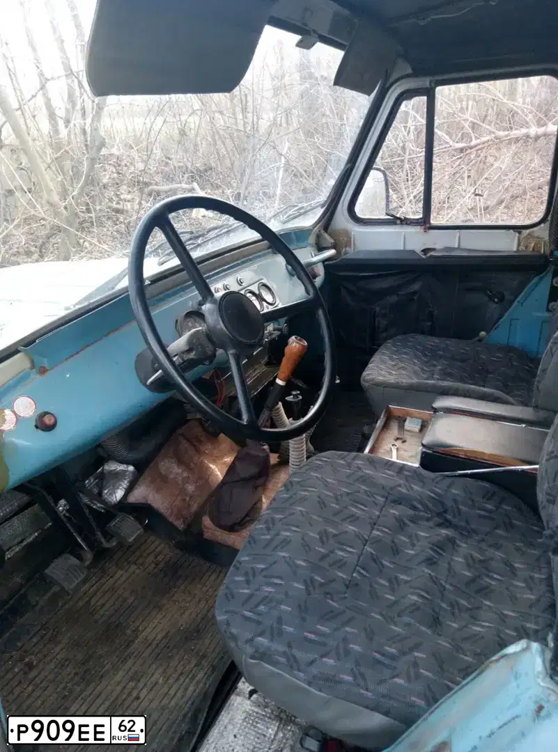 Фото автомобиля UAZ 3151 / HUNTER, 1997 — госномер Р909ЕЕ62. Цвет: СЕРО-ГОЛУБОЙ
