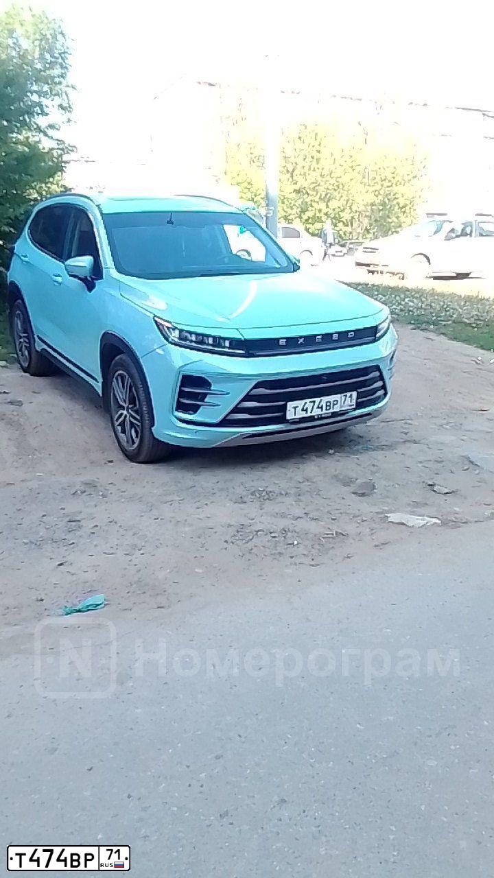 Фото автомобиля MAZDA CX-5, 2012 — госномер Т474ВР71. Цвет: Белый