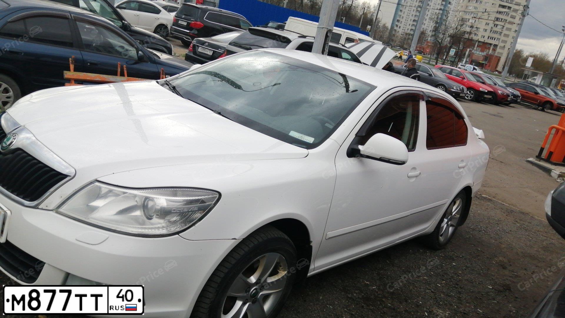 Фото автомобиля SKODA OCTAVIA, 2012 — госномер Т145УМ33