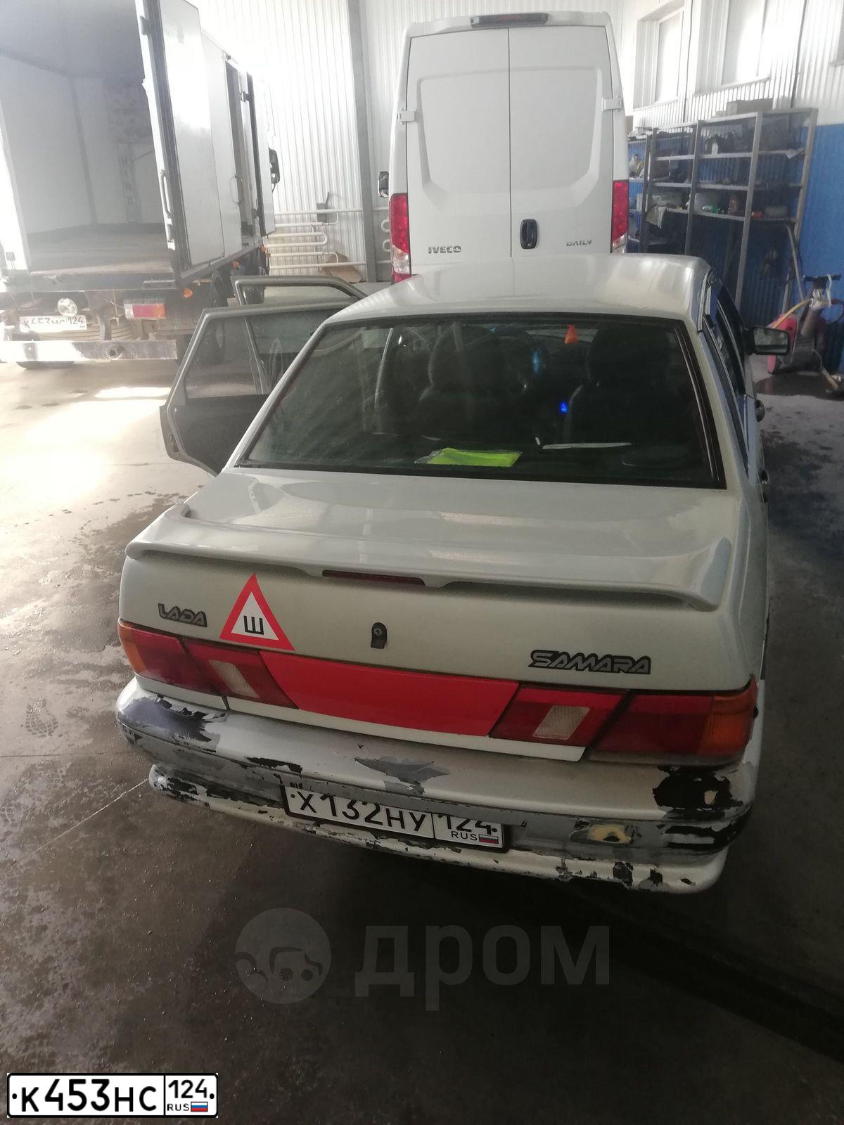Фото автомобиля NISSAN PATROL, 1998 — госномер К453НС124. Цвет: ЧЕРНЫЙ
