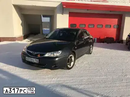 Фото автомобиля SUBARU IMPREZA, 2008 — госномер Х063ТХ152. Цвет: СЕРЫЙ