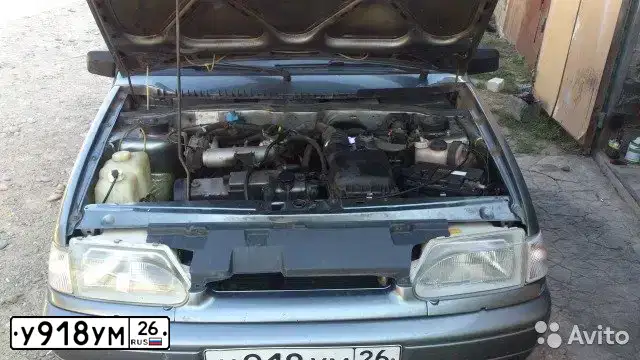 Фото автомобиля LADA 2114 SAMARA, 2007 — госномер У918УМ26. Цвет: СЕРЫЙ