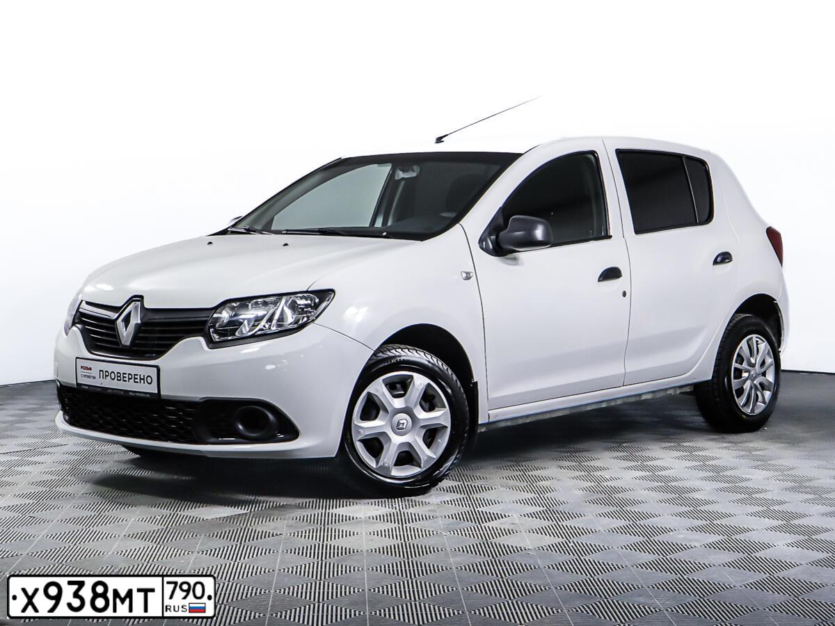 Фото автомобиля RENAULT SANDERO, 2017 — госномер Х938МТ790