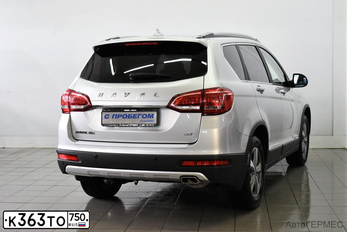 Фото автомобиля HAVAL H6, 2018 — госномер А122КН790. Цвет: Серебристый