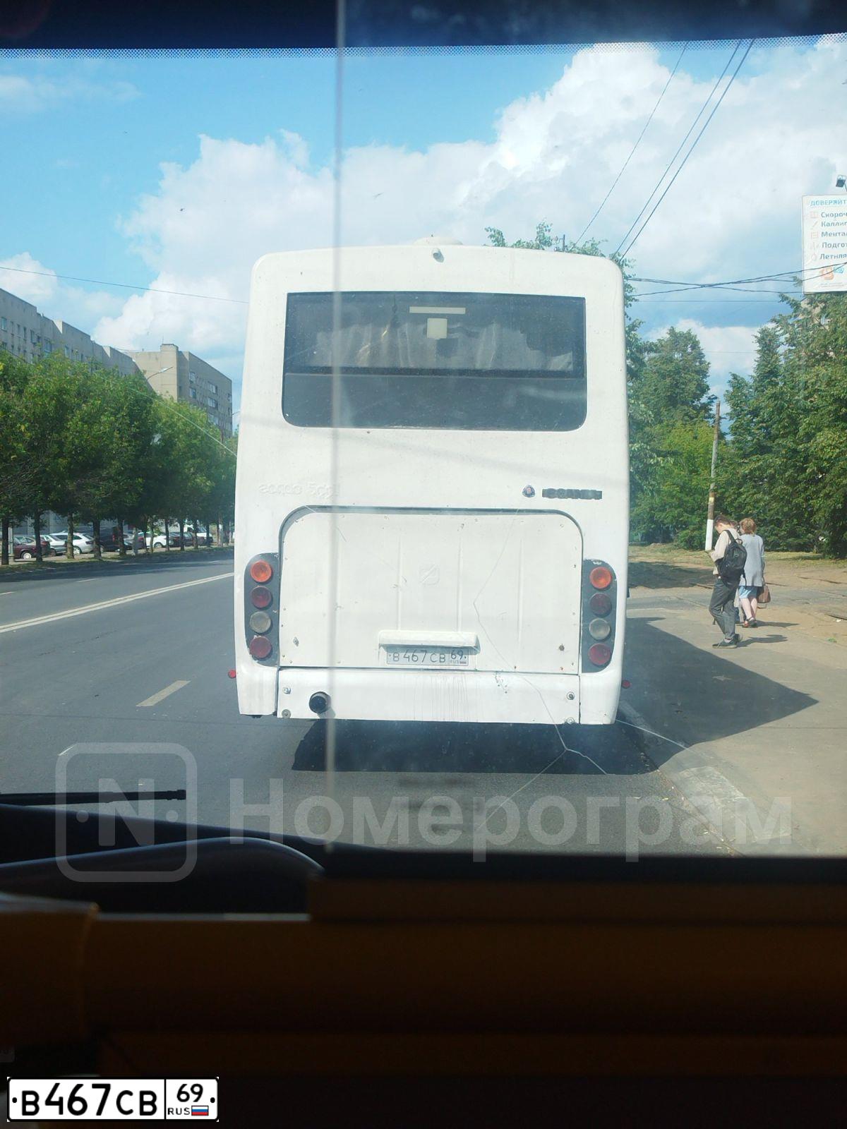 Фото автомобиля GOLAZ 5291 /SCANIA 4X2/, 2008 — госномер В467СВ69. Цвет: Белый