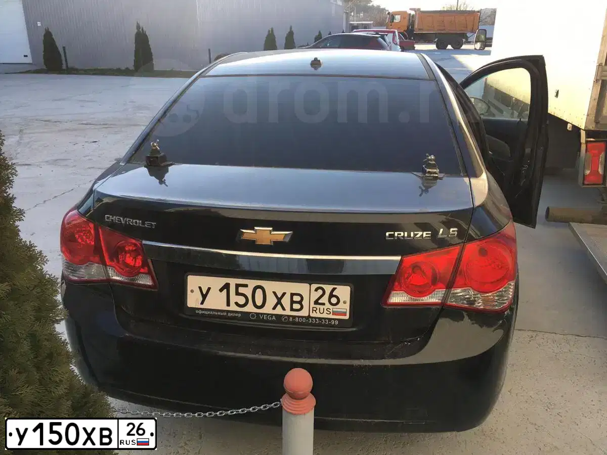 Фото автомобиля CHEVROLET CRUZE, 2012 — госномер Е883НН761