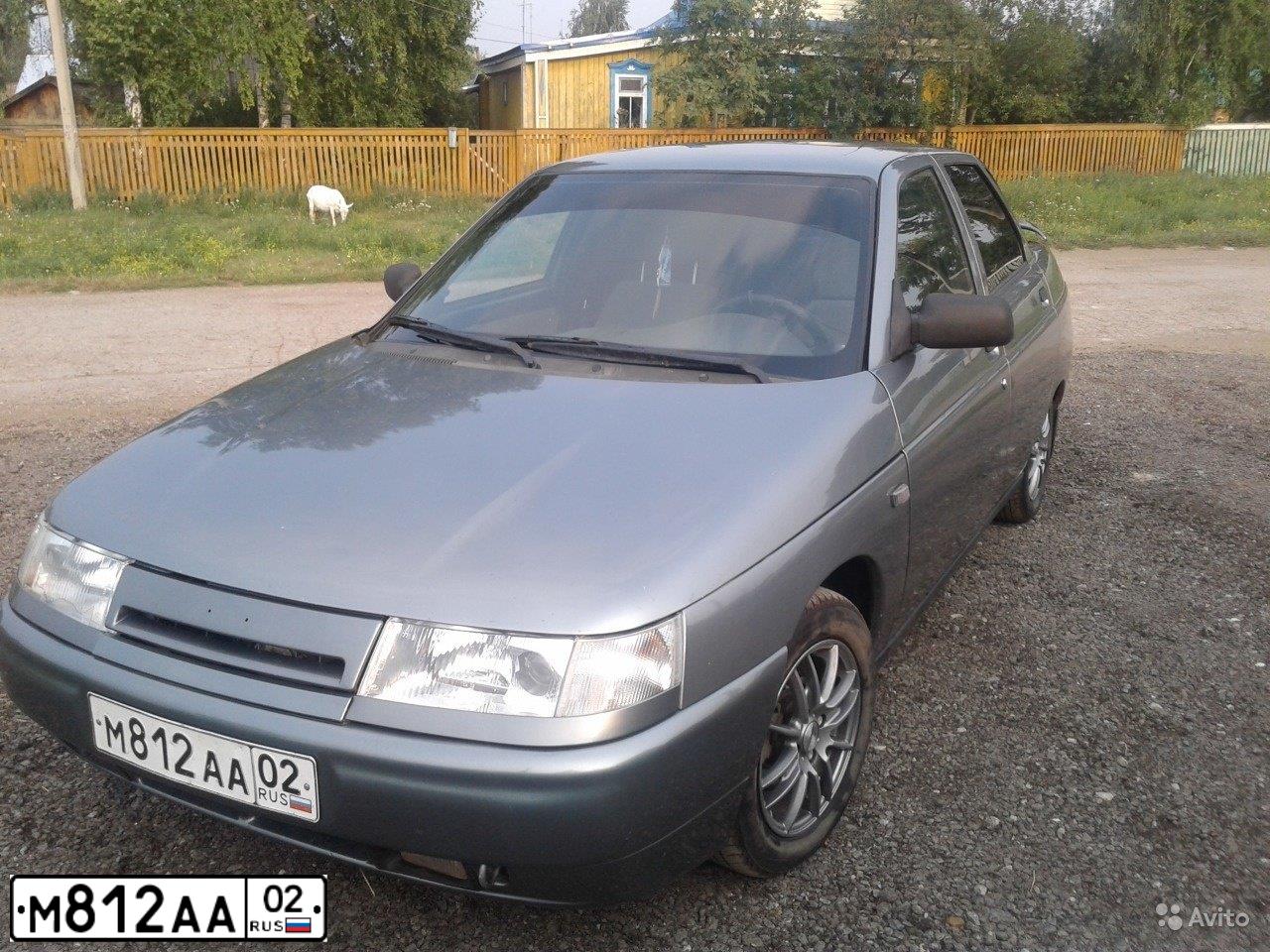 Фото автомобиля LADA 2110, 2006 — госномер М812АА02. Цвет: СЕРО-ЗЕЛЕНЫЙ МЕТАЛЛИК