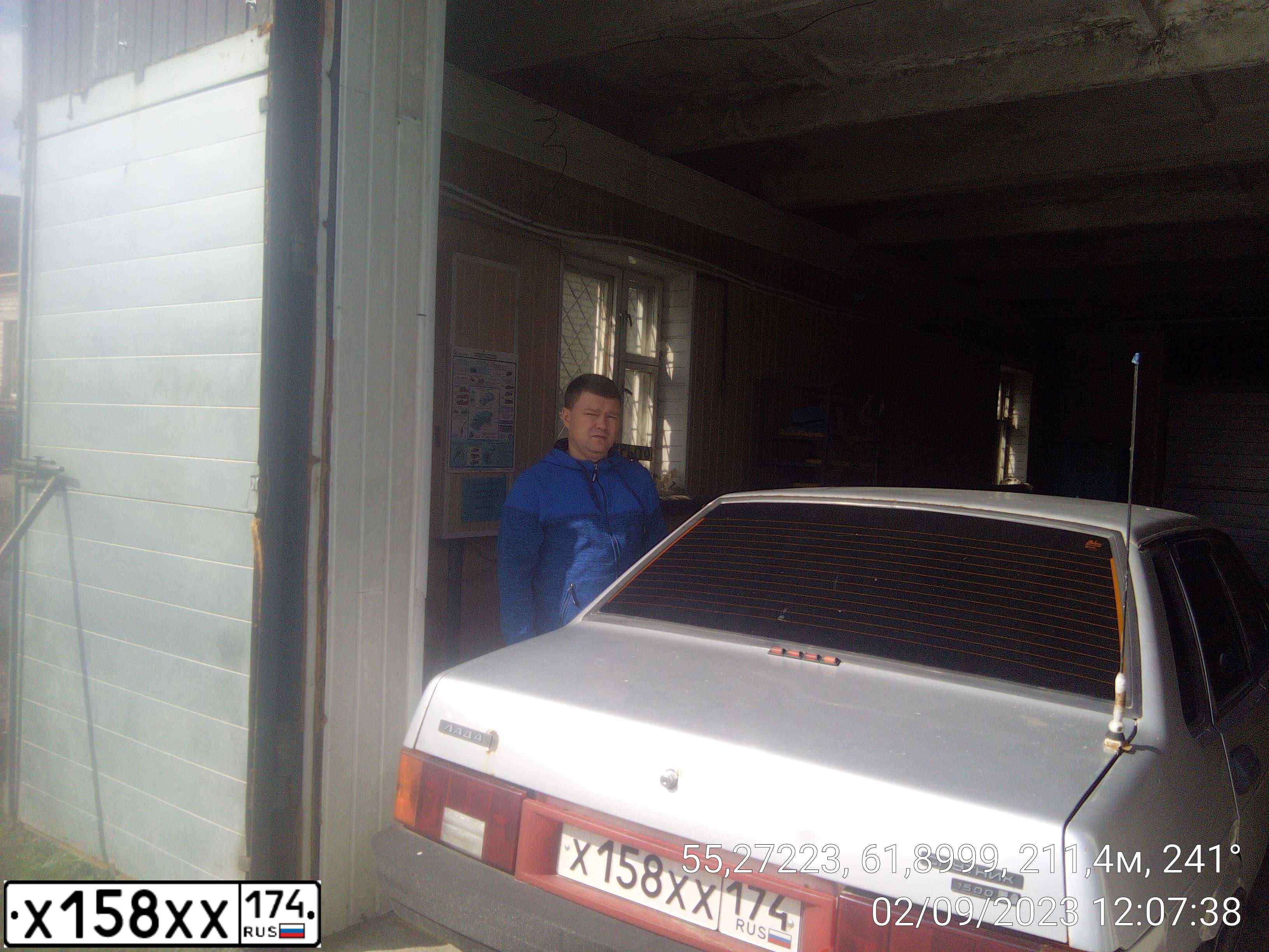 Фото автомобиля VAZ ВАЗ 21099, 2003 — госномер А248ВУ774. Цвет: СЕРЕБРИСТЫЙ