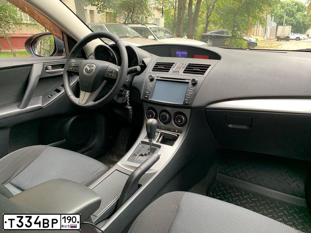 Фото автомобиля MAZDA 3, 2010 — госномер Р175АА797. Цвет: Красный