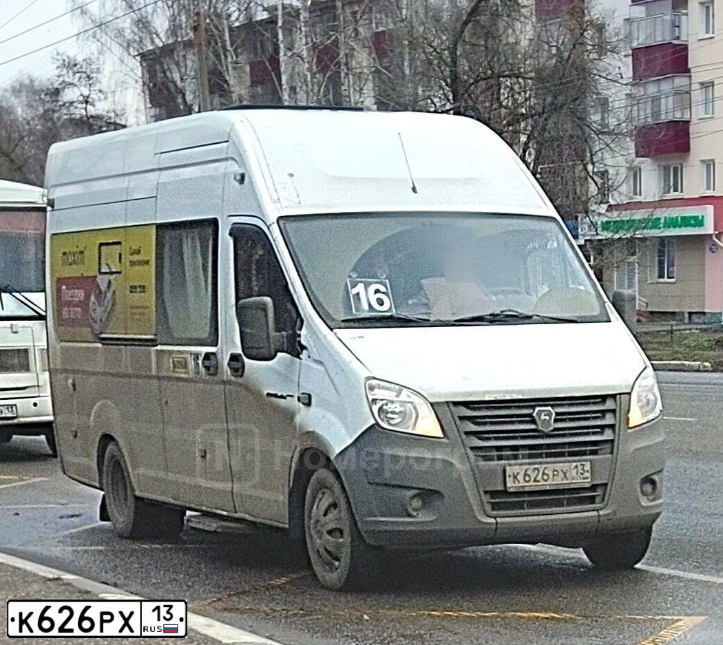 Фото автомобиля GAZ Z GAZEL NEXT D, 2017 — госномер К626РХ13