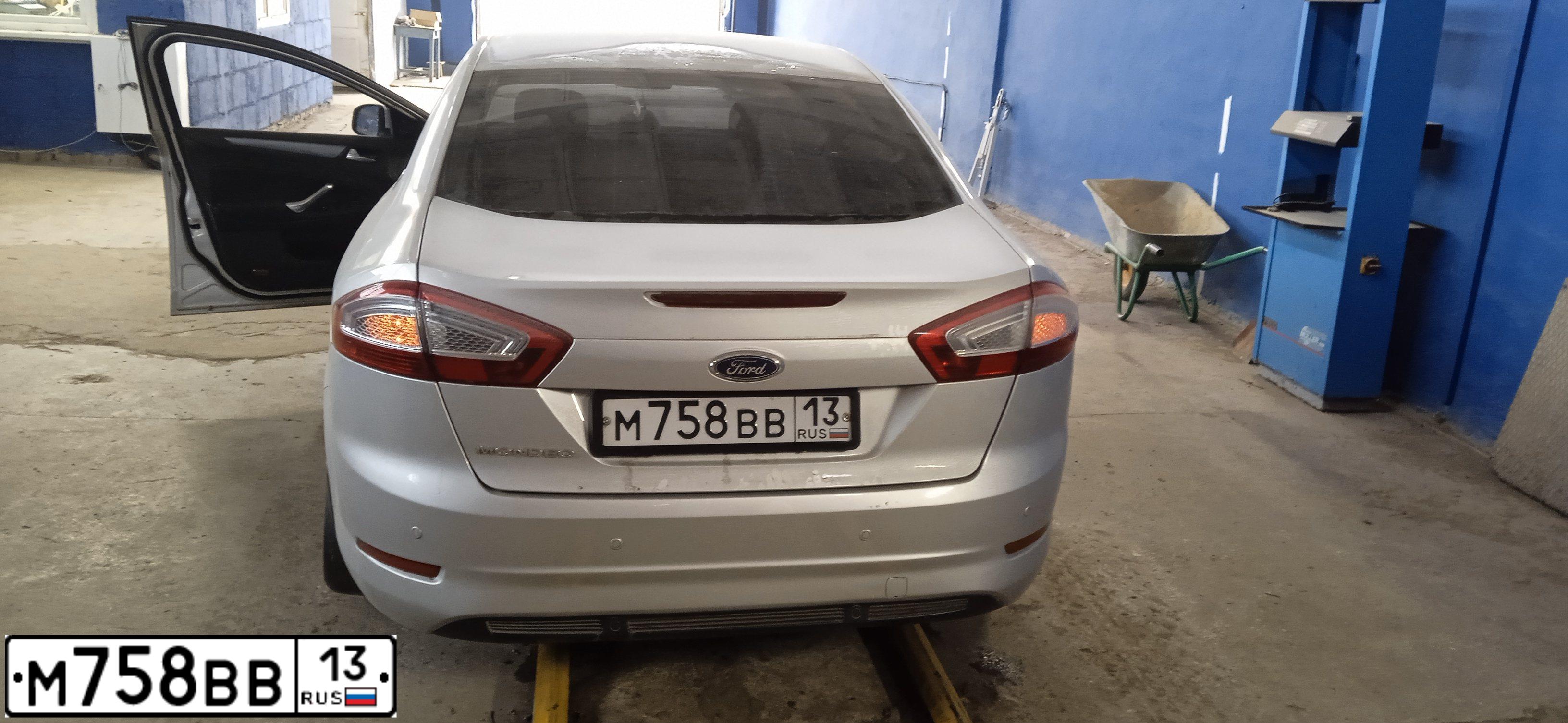 Фото автомобиля FORD MONDEO, 2011 — госномер М758ВВ13. Цвет: СЕРЕБРИСТЫЙ