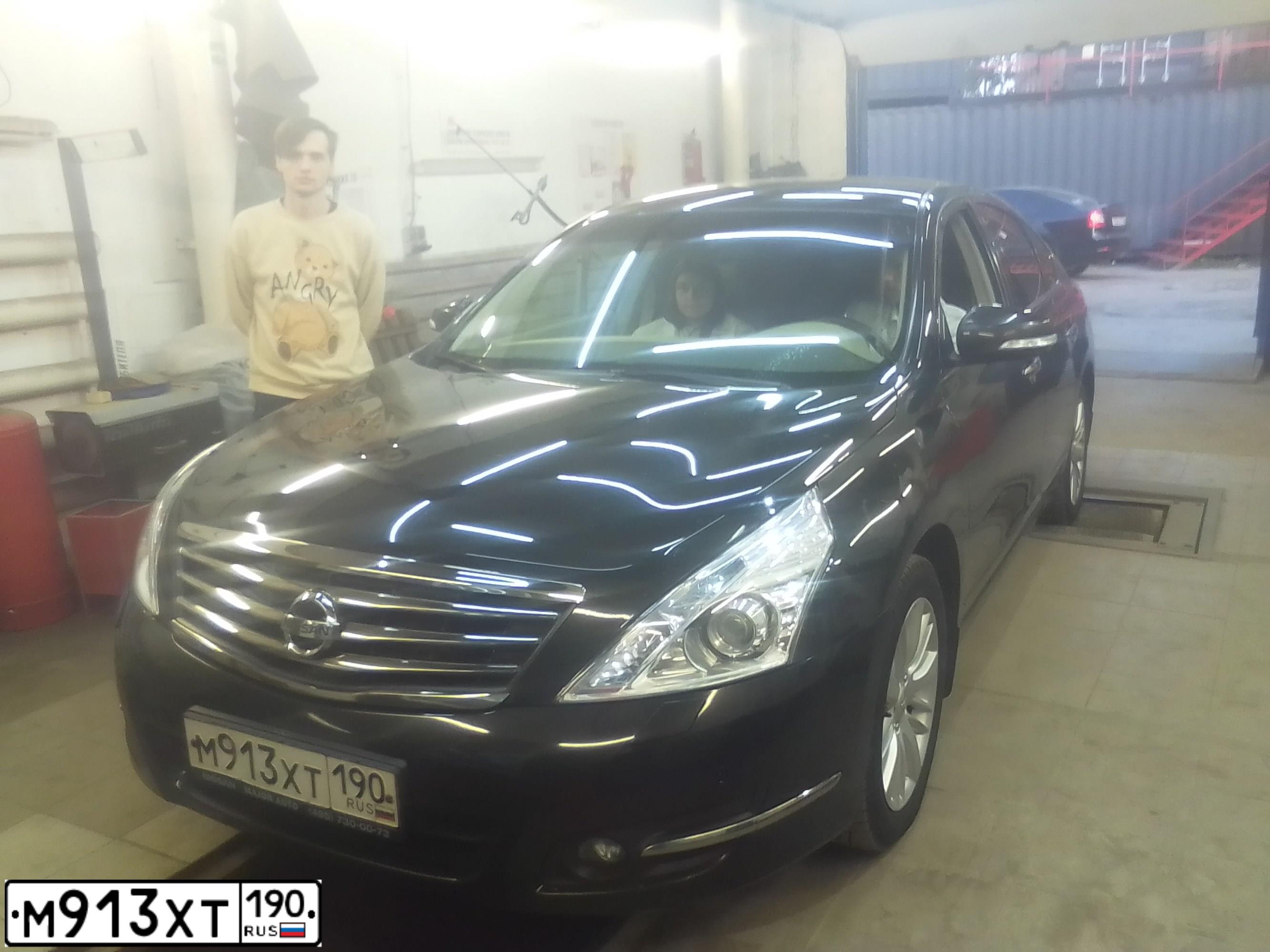 Фото автомобиля NISSAN TEANA, 2012 — госномер Т225ЕТ977
