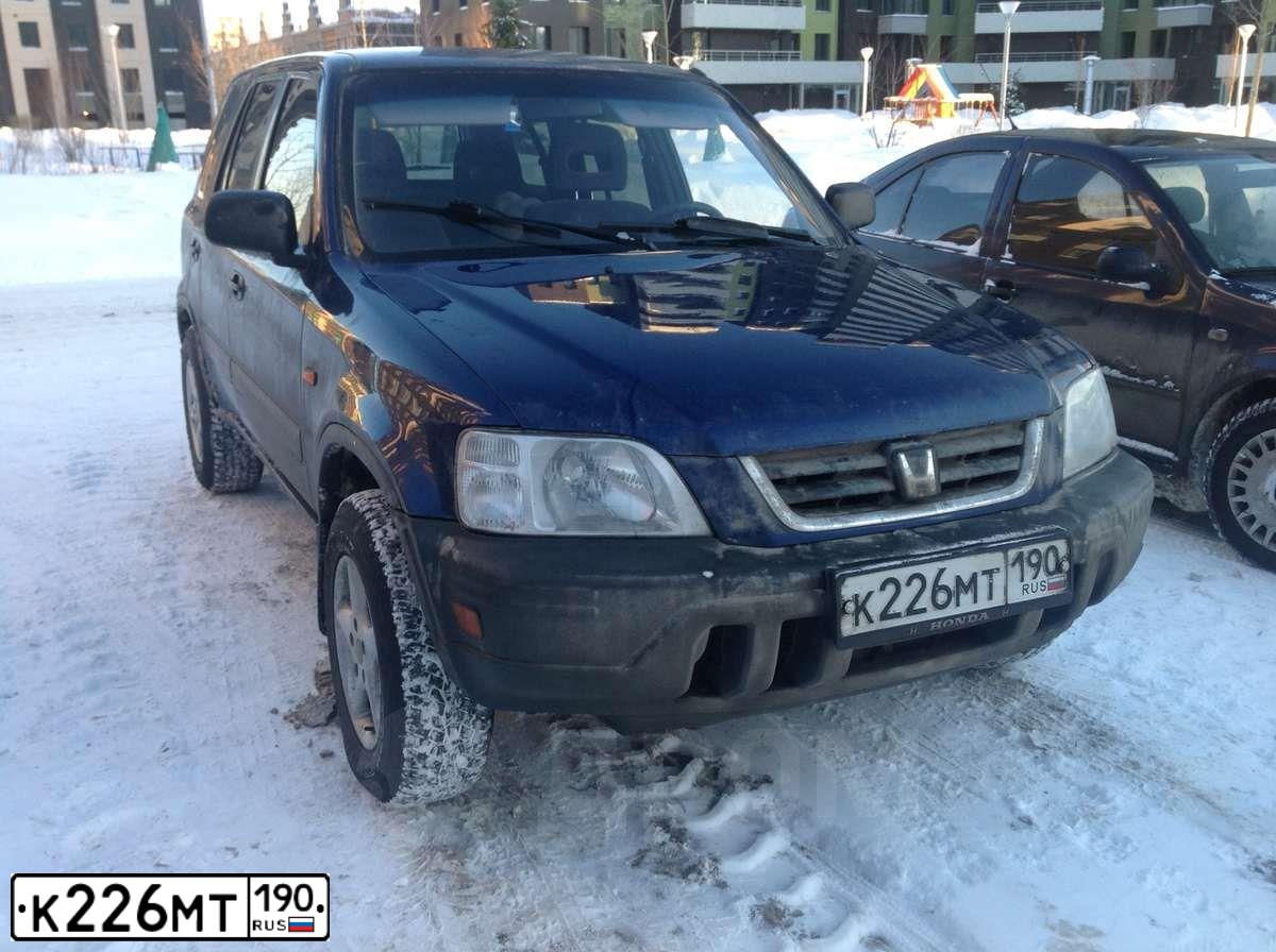 Фото автомобиля HONDA CR-V, 1998 — госномер В202НУ71. Цвет: СИНИЙ ТЕМНЫЙ